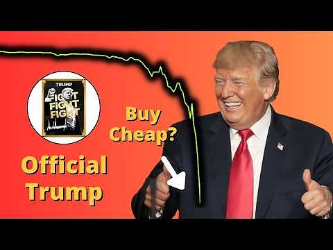 An Opportunity To Buy Low? ⚠ Official Trump Crypto Meme Token Analysis