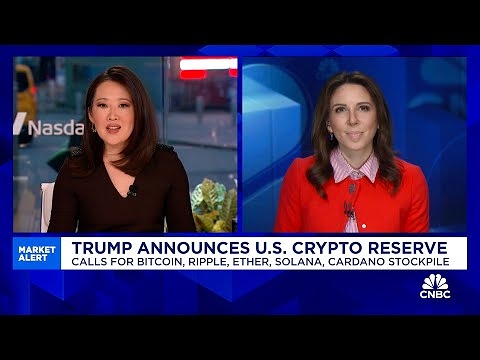 Trump announces U.S. strategic crypto reserve including bitcoin, Solana, XRP and more